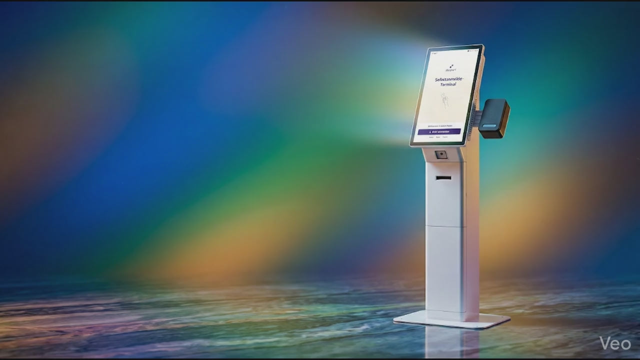 Video laden: Video: docport Self-Check-in Terminal im Praxisalltag